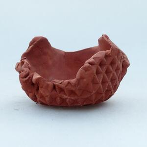 E-bonsai Keramická Skořápka 6,5 x 6 x 5 cm režná