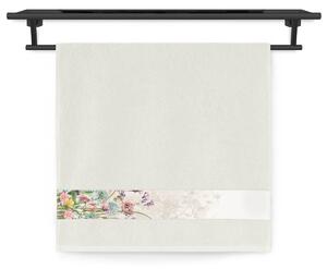 Ručník Veba NORA tisk Luční květina jasmínová Velikost: 50x100 cm