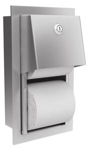 Merida 0031 - Zásobník na dvě role toaletního papíru do stěny TRADITIONAL
