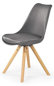 Jídelní židle K201, šedá