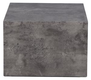 Konferenční stolek York, tmavě šedý, 60x80