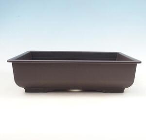 E-bonsai Bonsai miska plast MP-7 hnědá - 34 x 26 x 9 cm