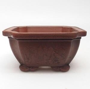 E-bonsai Bonsai miska 14 x 14 x 7 cm hnědá