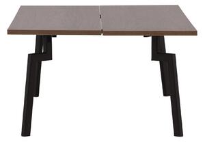 Konferenční stolek Bethan, ořechová barva, 70x120