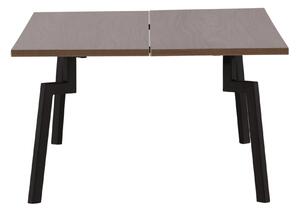 Konferenční stolek Bethan, ořechová barva, 70x120