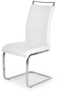 Kovová židle K250. bílá
