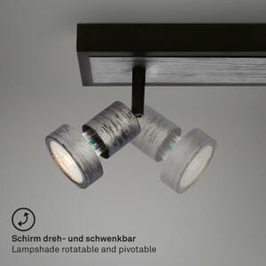 BRILONER LED bodové svítídlo, 64 cm, 4x GU10, 4,9 W, 460 lm, antická stříbrná BRI 2927-044