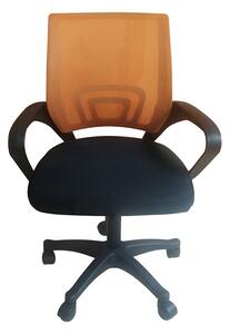 Kancelářšká židle MORIS oranžová