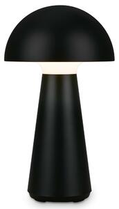 BRILONER LED nabíjecí stolní lampa 28 cm 2,6W 300lm černá IP44 BRILO 7421015