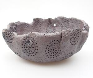 E-bonsai Keramická Skořápka 14 x 12 x 6,5 cm kovová