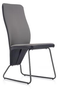 Jídelní židle K300, černá / šedá