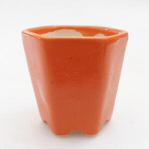 E-bonsai Mini bonsai miska 5 x 5 x 5 cm oranžová