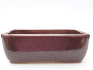 E-bonsai Keramická bonsai miska 16 x 11 x 5,5 cm hnědá