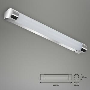 BRILONER LED nástěnné svítidlo 59,2 cm 10W 1200lm chrom IP44 BRI 2051-118