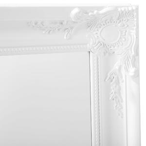 Nástěnné zrcadlo 51 x 141 bílé cm VARS