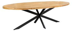 Oválný jídelní stůl GALAXIE 240 CM masiv mango Nábytek | Jídelní prostory | Jídelní stoly | 180 cm a více