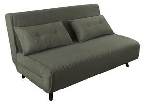 Rozkládací pohovka SMART MULTIFUNCTION 140 CM zelená manšestr