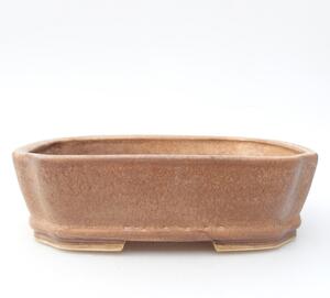 E-bonsai Keramická bonsai miska 17,5 x 14 x 4,5 cm růzová