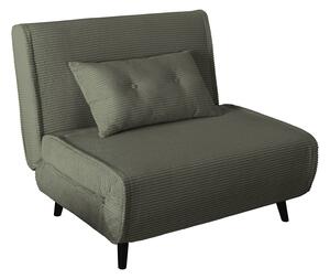 Rozkládací křeslo SMART MULTIFUNCTION 100 CM zelená manšestr Nábytek | Obývací pokoj | Křesla | Rozkládací