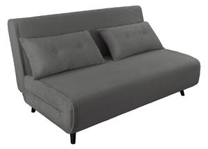 Rozkládací pohovka SMART MULTIFUNCTION 140 CM šedá manšestr