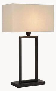 Stolní lampa's lněným stínidlem Bailo