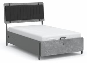 Postel s USB a lonm prostorem 120x200cm Pluto - ed/ern