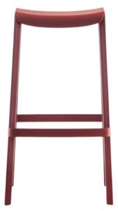 Pedrali Červená plastová barová židle Dome 267 65 cm