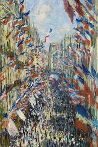 Obrazová reprodukce The Rue Saint-Denis, Celebration of June 30, 1878, Claude Monet