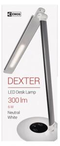 EMOS LED stolní lampa Dexter, černá Z7594