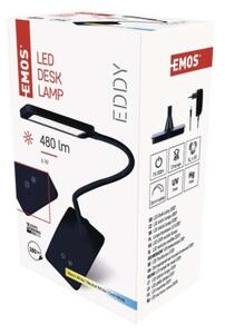 EMOS LED stolní lampa Eddy, černá Z7599B