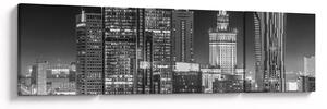 Obraz - Černobílý New York (170x50 cm)