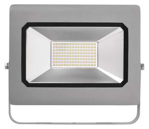 EMOS Venkovní LED nástěnný reflektor PROFI, 100W, neutrální bílá, šedý, IP65 ZS2650