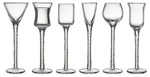 Lyngby Glas Rom sada sklenic na panáky 6 ks