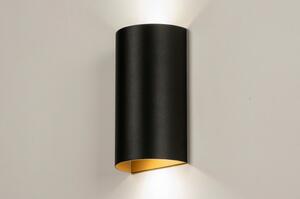 Nástěnné svítidlo Lavante Black and Gold Duo (LMD)