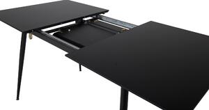 Jídelní stůl Silar, černý, 90x120