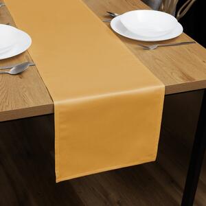 Biante Saténový běhoun na stůl polyesterový Satén LUX-029 Zlatý 20x120 cm