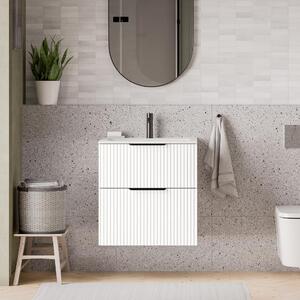 Umyvadlo Duravit s umyvadlovou skříňkou TIM 60 cm