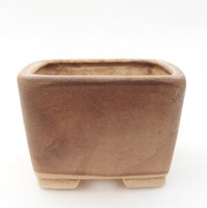E-bonsai Keramická bonsai miska 6 x 6 x 4,5 cm růžová