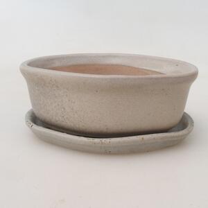 E-bonsai Bonsai miska + podmiska H05 - 11 x 8 x 4 cm