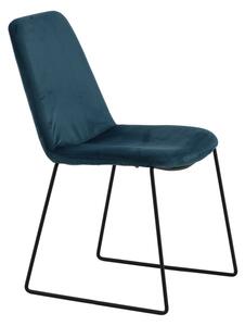Jídelní židle Muce, 2ks, modrá, S43xD63xV84