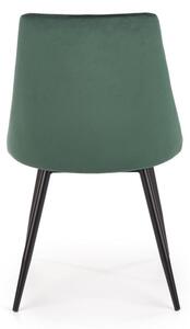 Jídelní židle K405, zelená