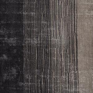Koberec černo-šedý 200 x 200 cm krátkovlasý ERCIS