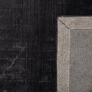 Koberec černo-šedý 140 x 200 cm krátkovlasý ERCIS
