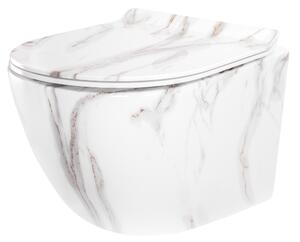 Závěsná WC mísa Rea Carter Tornado Aiax Shiny