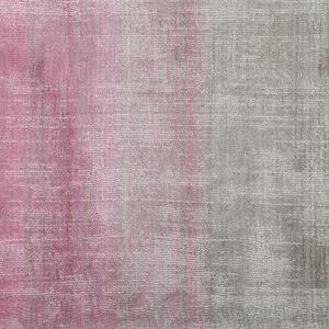 Koberec šedě-růžový 200 x 200 cm krátkovlasý ERCIS