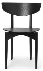 Dřevěná jídelní židle Herman Black