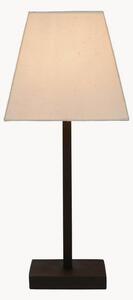 Stolní lampa's lněným stínidlem Buranella