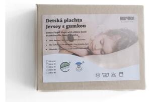 Prostěradlo 200x90 - béžová 140 g
