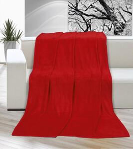 Bellatex Přikrývka KORALL MICRO Červená - 200x230 cm