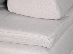 Rozkládací pohovka pro každodenní spaní s úložným prostorem na lůžkoviny Mitra - Black Red White - BRW